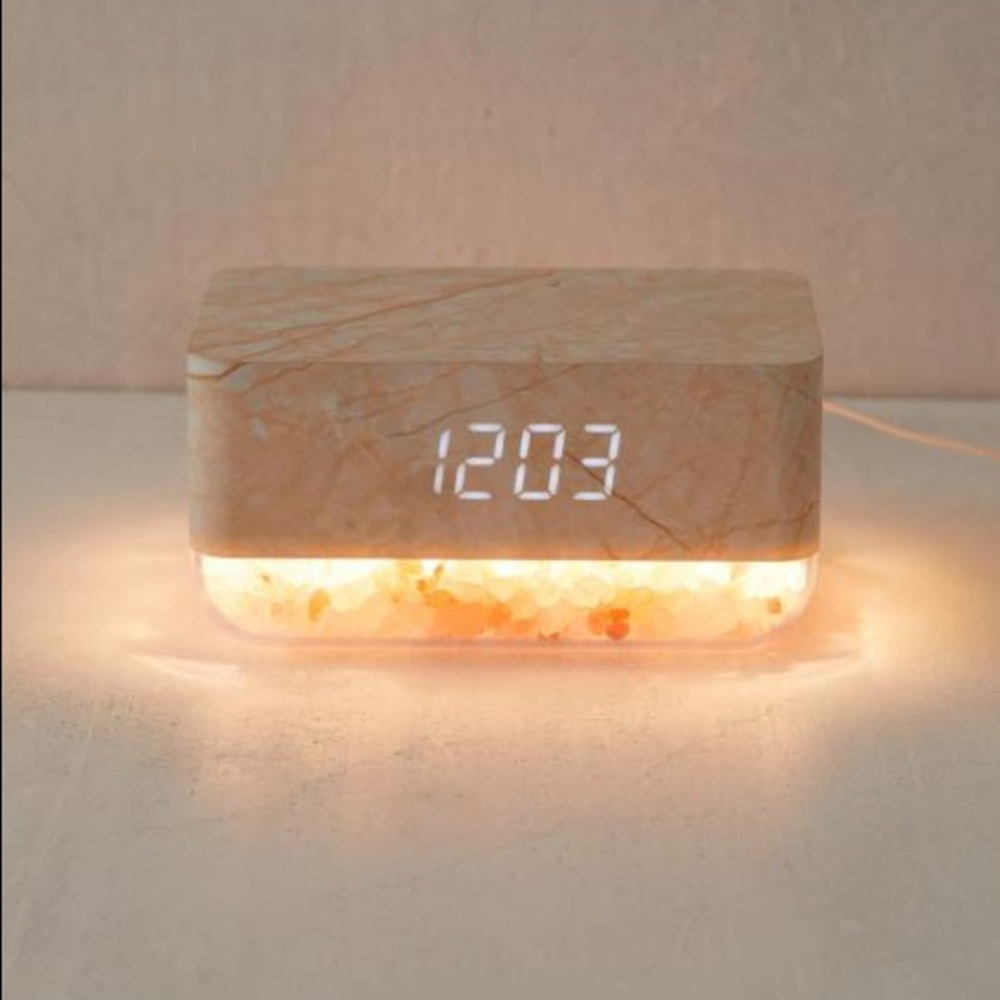 Himalayan Salt Sunrise Alarm Clock
